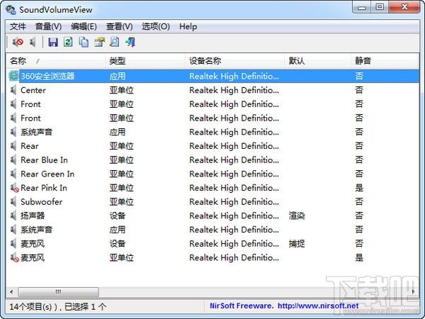 SoundVolumeView,SoundVolumeView下载,音量管理