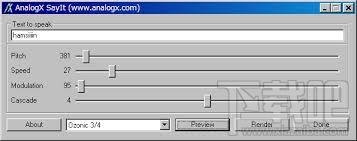 AnalogX SayIt,AnalogX SayIt下载,AnalogX SayIt官方下载,单词或是句子念出来