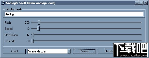 AnalogX SayIt,AnalogX SayIt下载,AnalogX SayIt官方下载,单词或是句子念出来