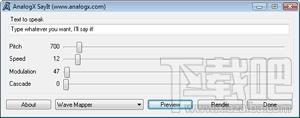 AnalogX SayIt,AnalogX SayIt下载,AnalogX SayIt官方下载,单词或是句子念出来