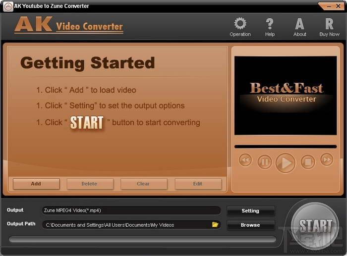 AK YouTube to Zune Converter,AK YouTube to Zune Converter下载,AK YouTube to Zune C