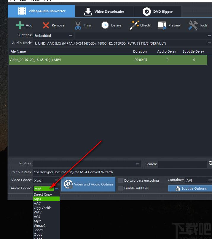 Free MP4 Convert Wizard下载,视频转换,视频下载,视频剪辑