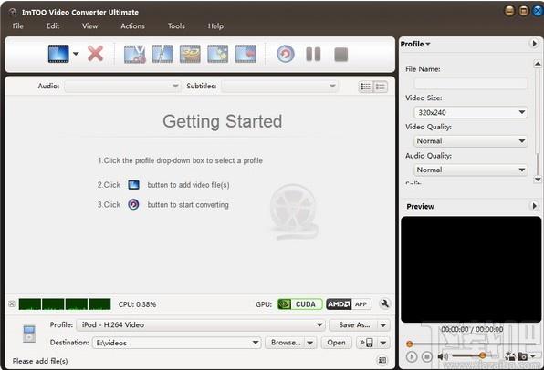 ImTOO XviD Converter下载,视频格式转换软件,视频转换