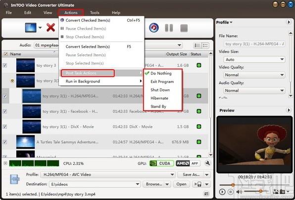 ImTOO XviD Converter下载,视频格式转换软件,视频转换