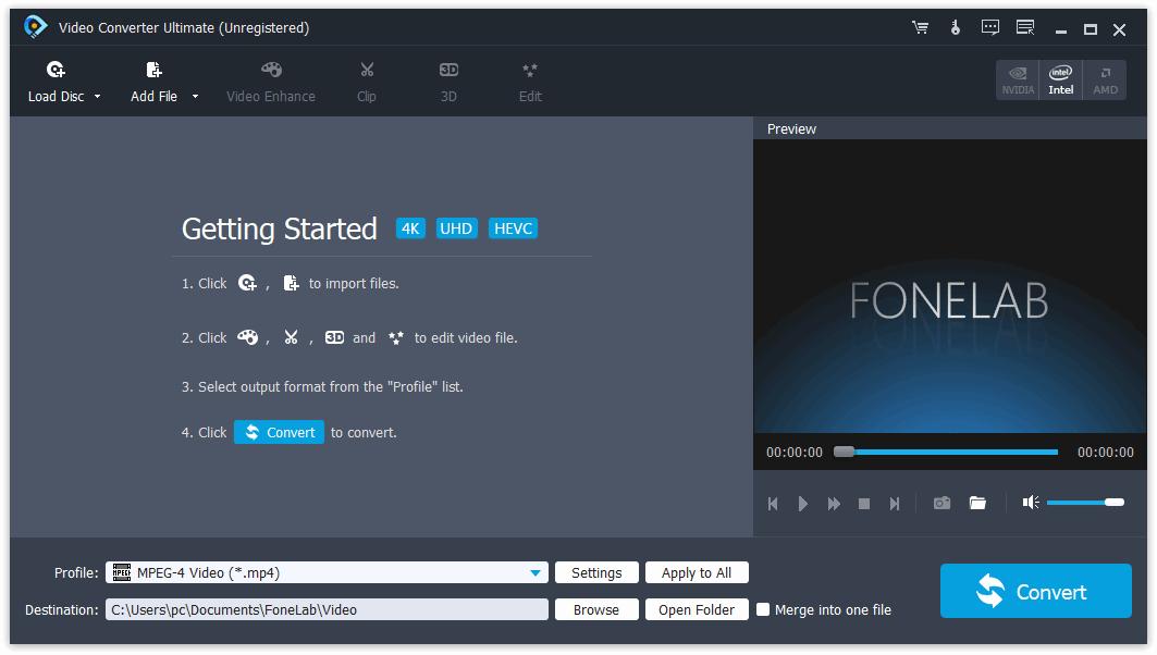 FoneLab Video Converter Ultimate下载,视频转换