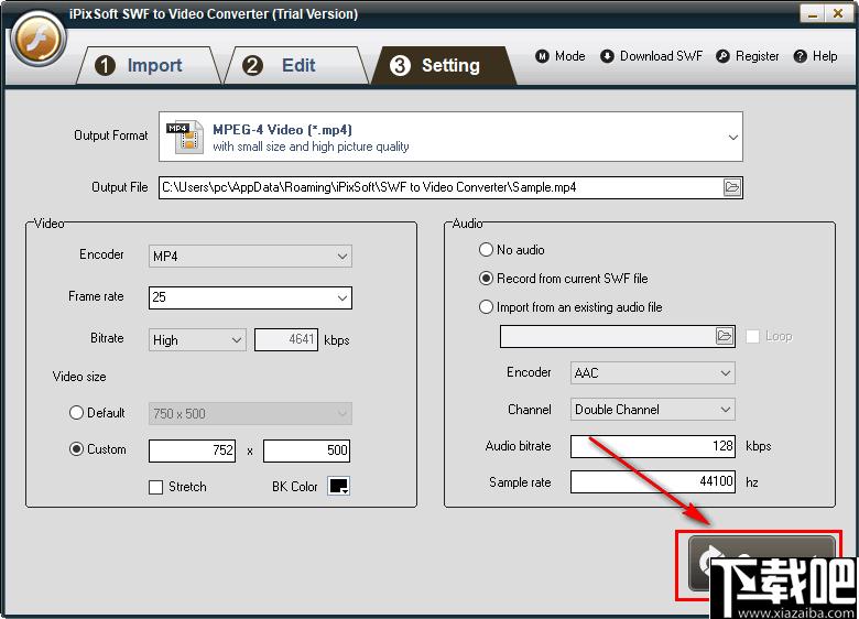 iPixSoft SWF to Video Converter下载,视频转换,格式转换