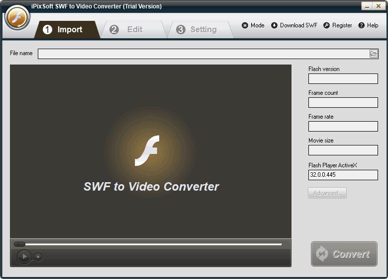 iPixSoft SWF to Video Converter下载,视频转换,格式转换