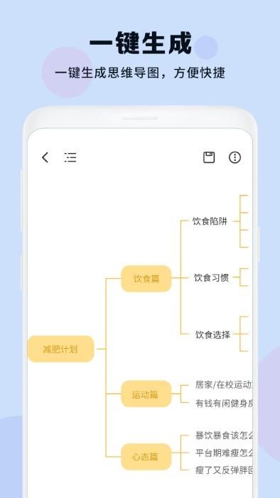 思维导图大纲软件下载,思维导图大纲,办公app,思维app