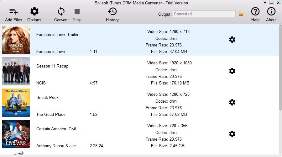 BoilsoftiTunesVideoConverter,视频转换.