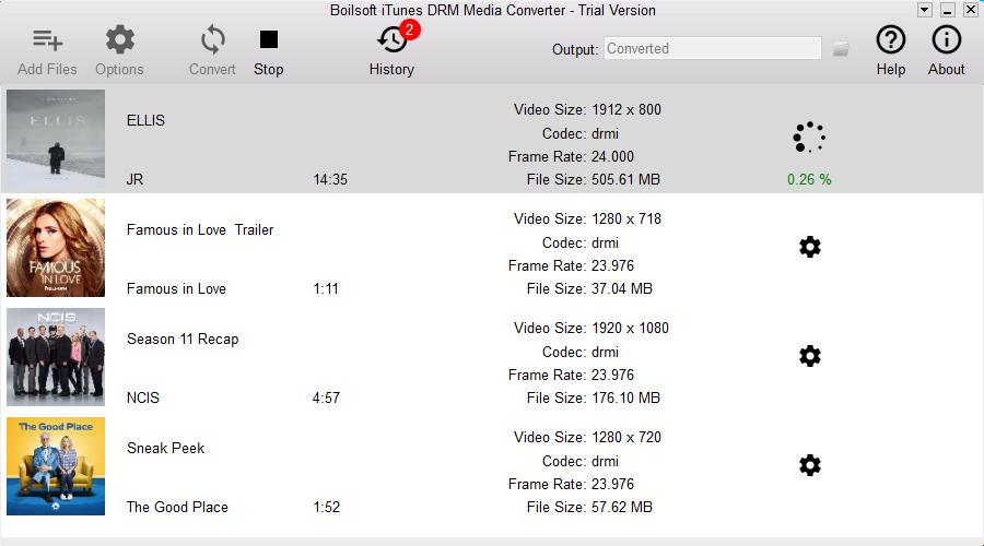 BoilsoftiTunesVideoConverter,视频转换.